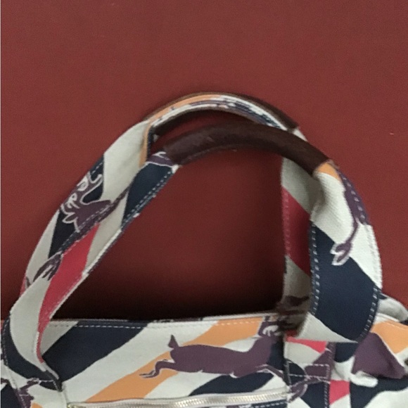 L.L.Bean Deer Design Tote Bag - Picture 4 of 5